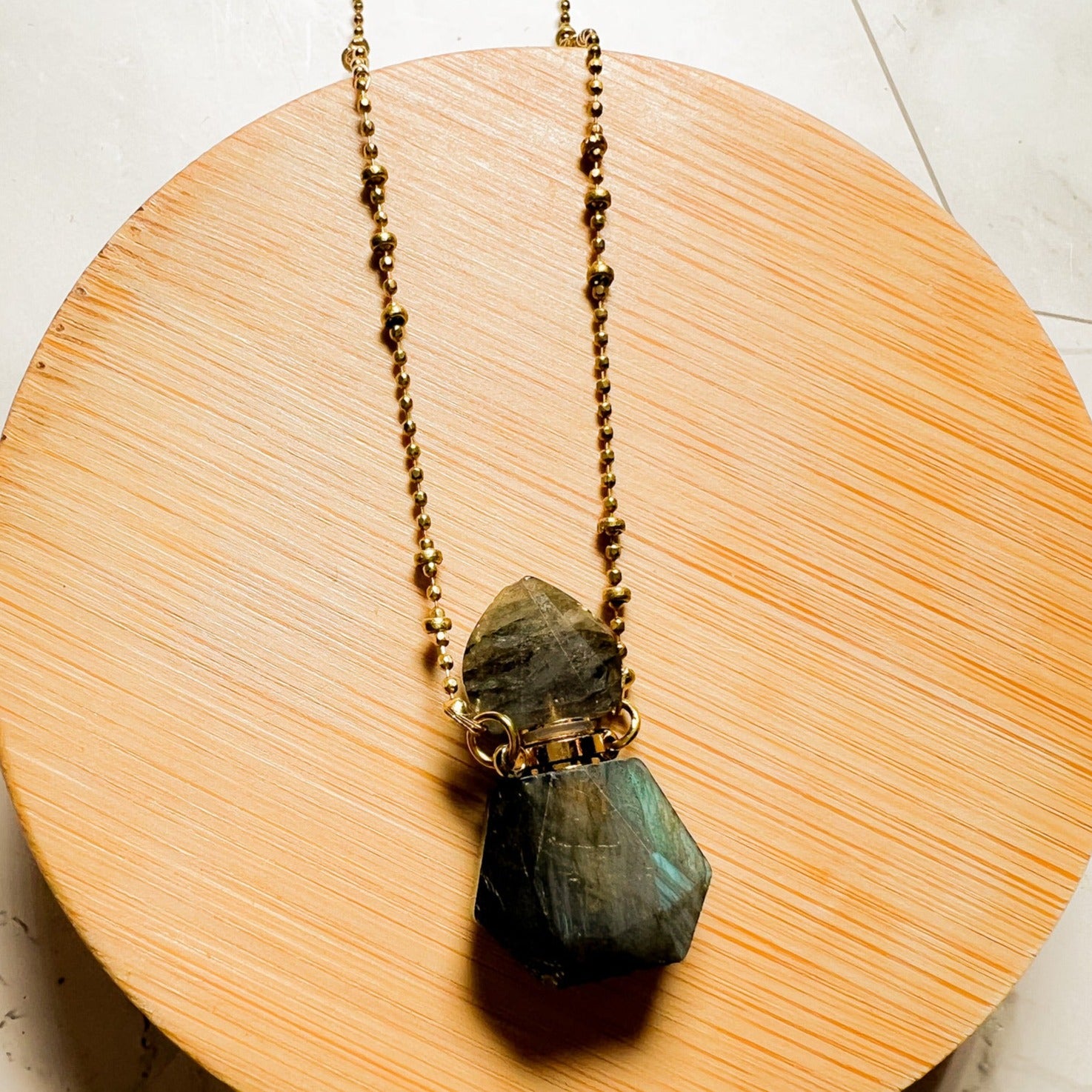 Jeanie : Small Bottle Necklace