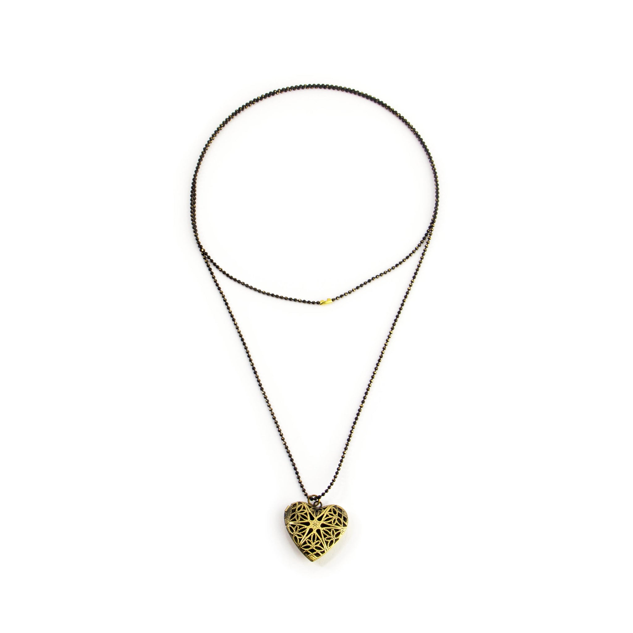 Heart "Wishing Locket" Necklace