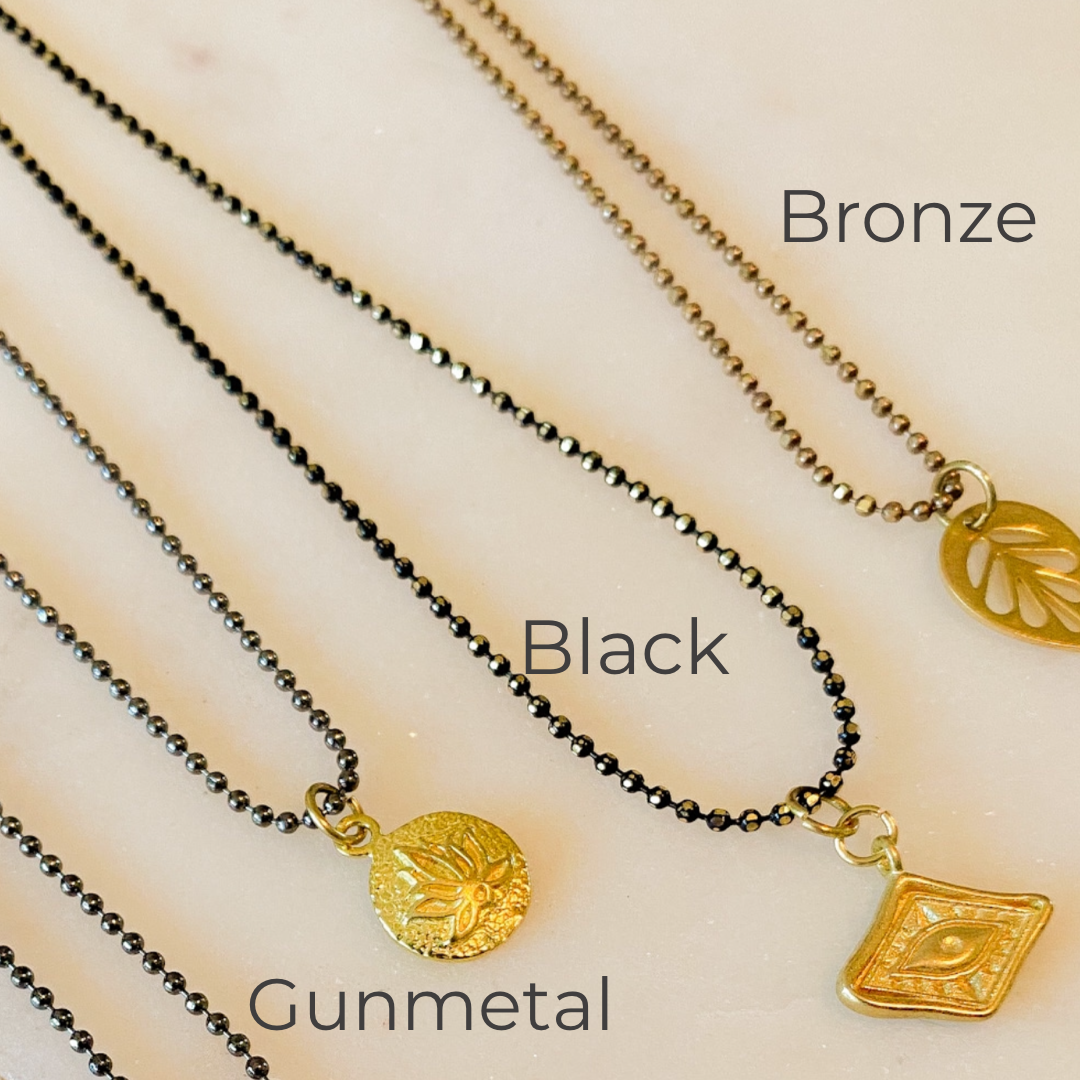 Omni: Long Compass Necklace