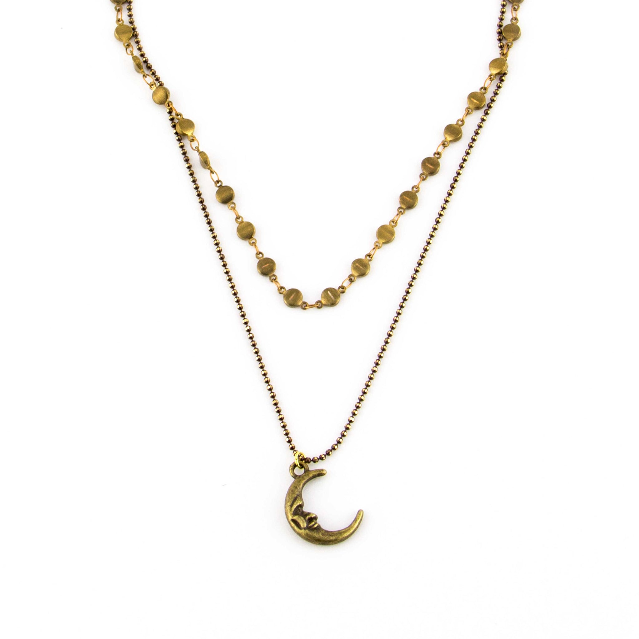 Face of the Moon Necklace