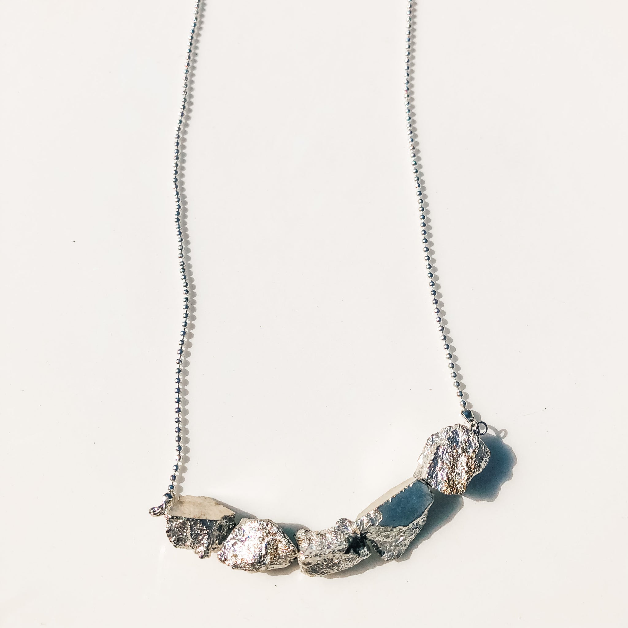 Fools Gold Chunks Necklace