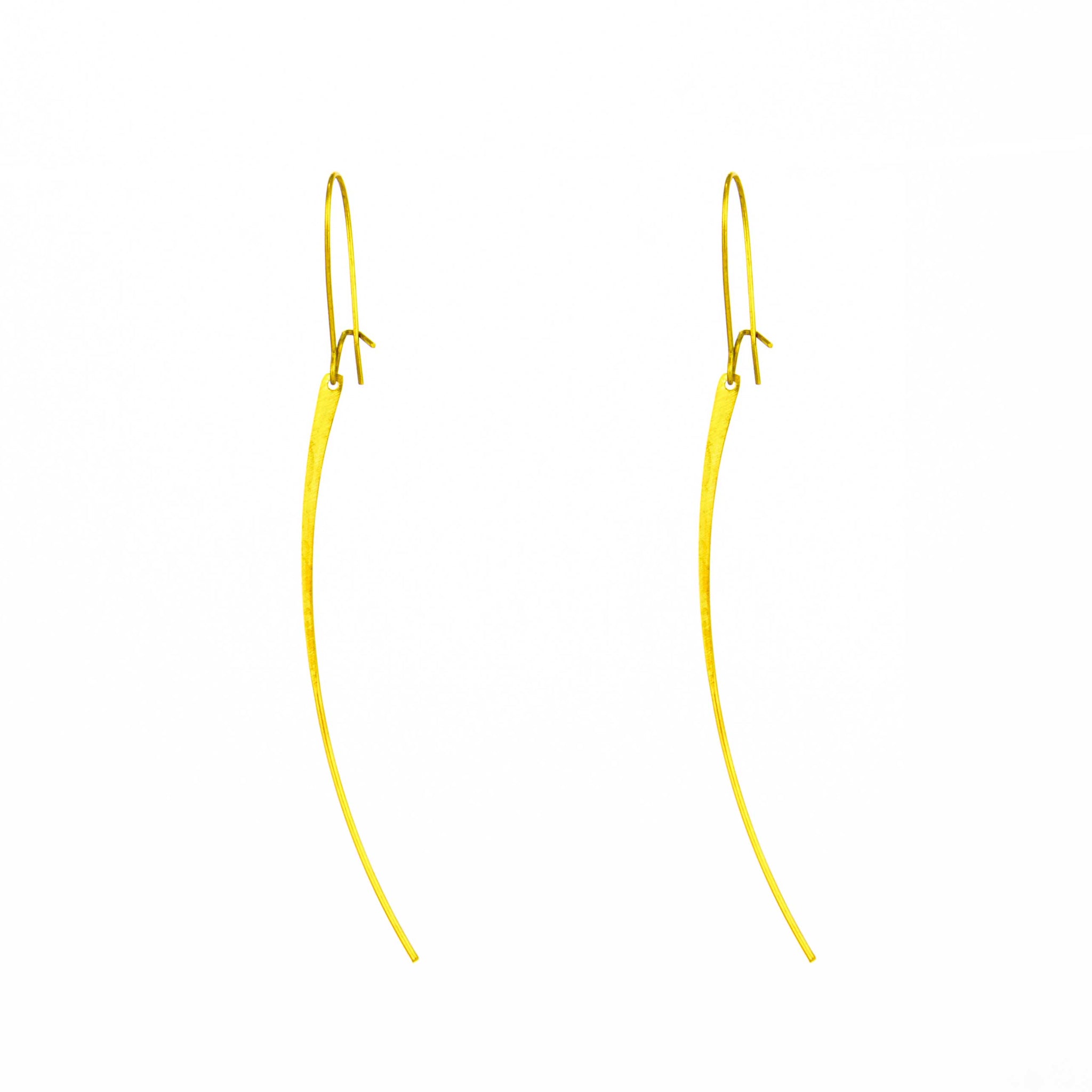 Thin Crescent Earring