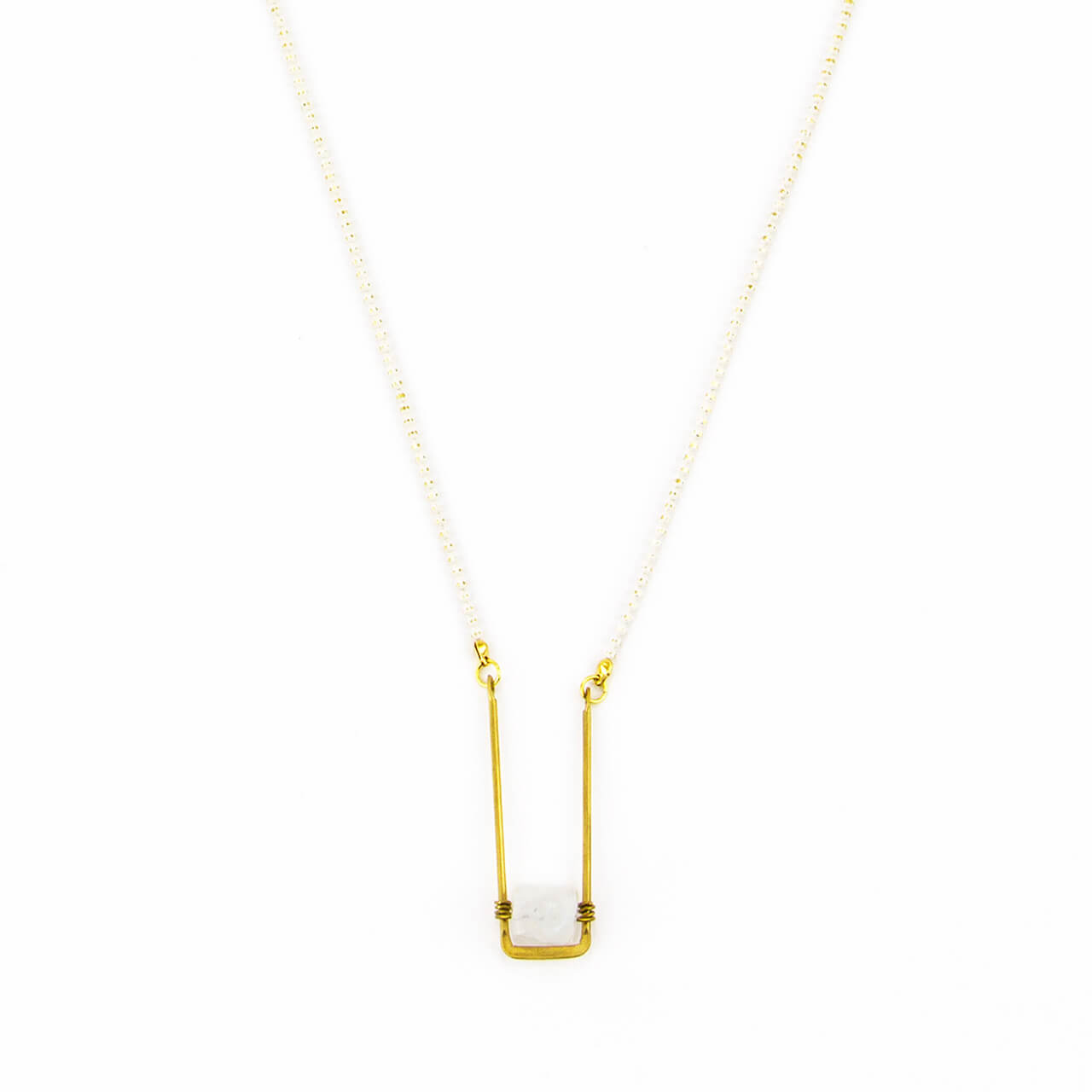 Cube Collection: Floating Sugar Cube Necklace