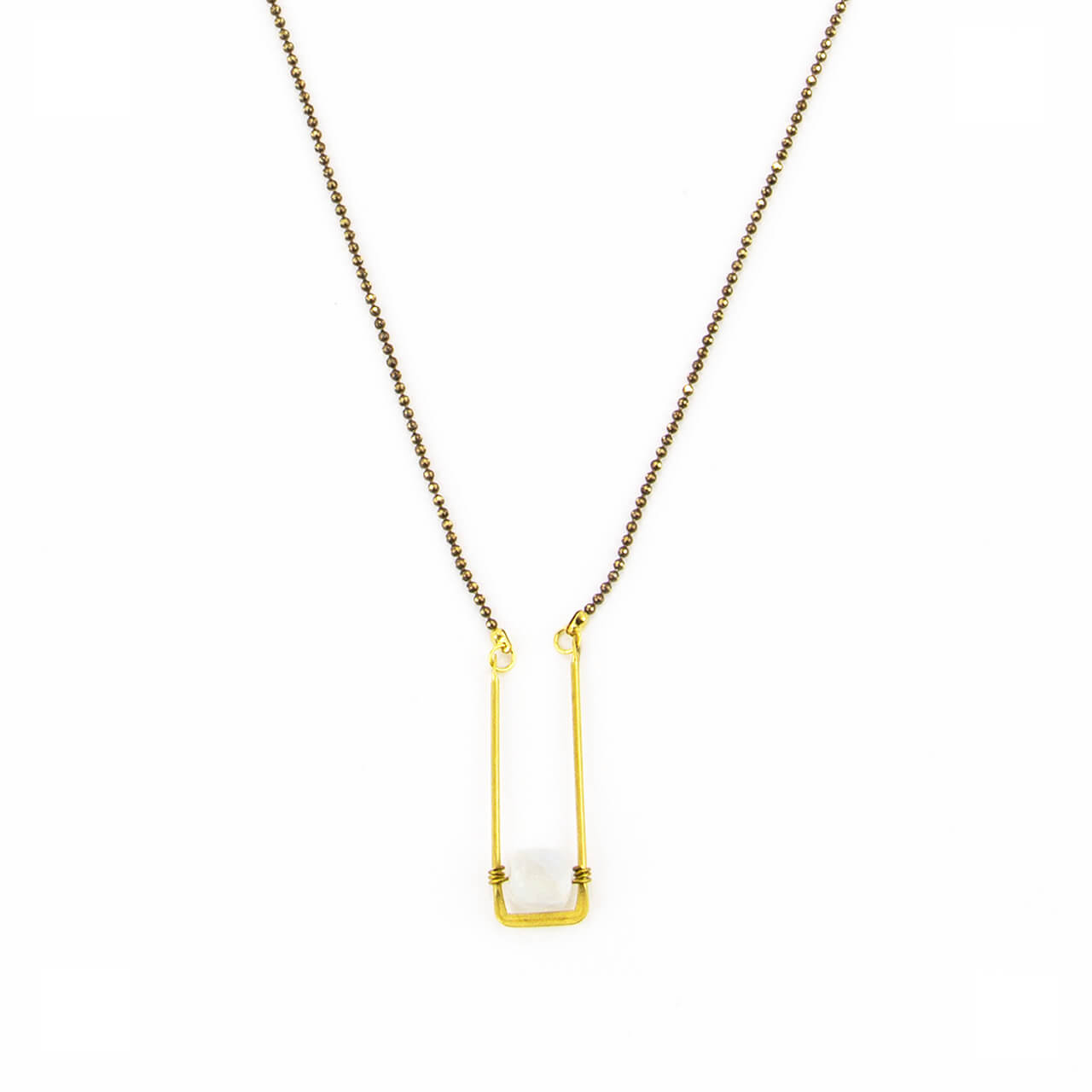 Cube Collection: Floating Sugar Cube Necklace
