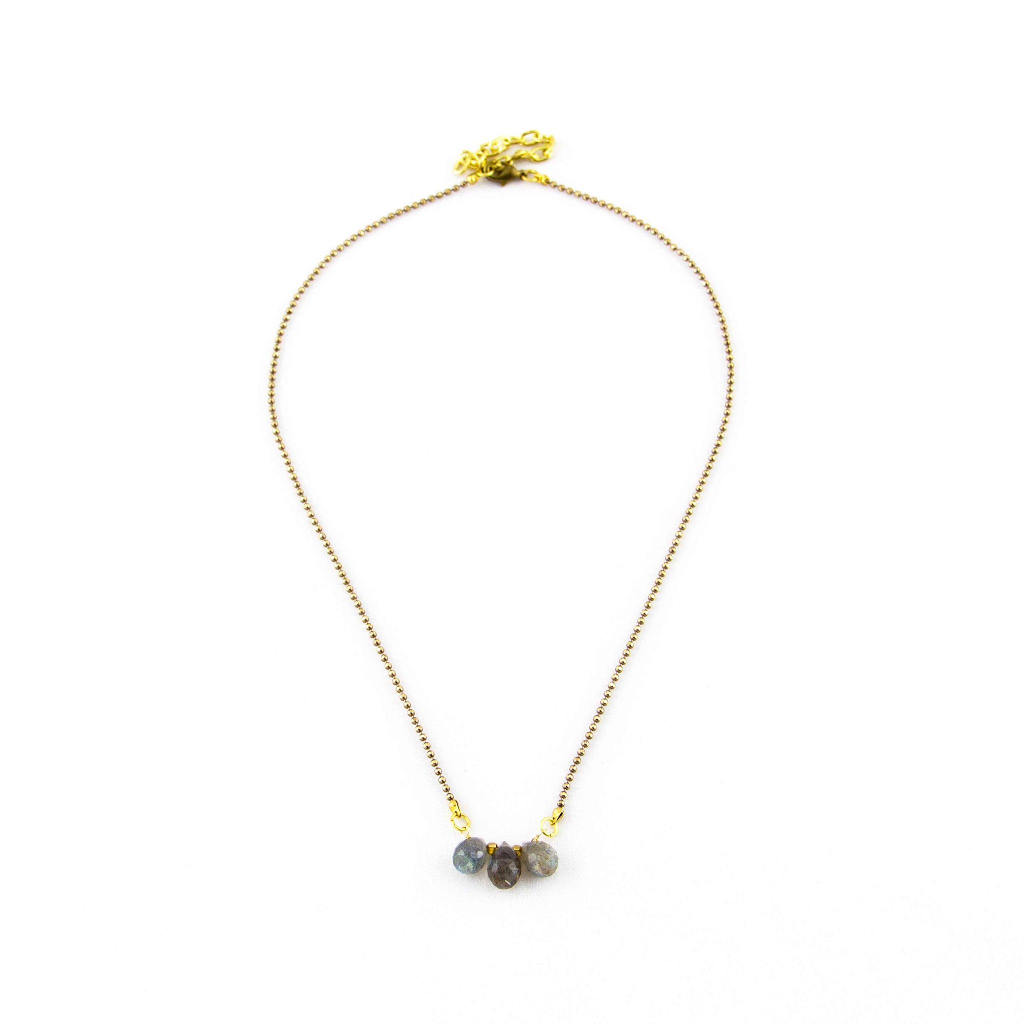 Dew Drop Collection: Triple Dew Drop Necklace